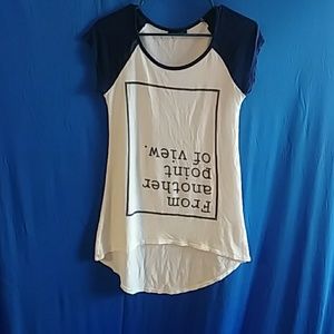 The Classic Tops - Boutique style high low tee in small The Classic Tops - Boutique style high low tee in small